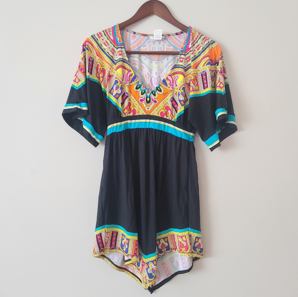 Trina turk flowy shirt